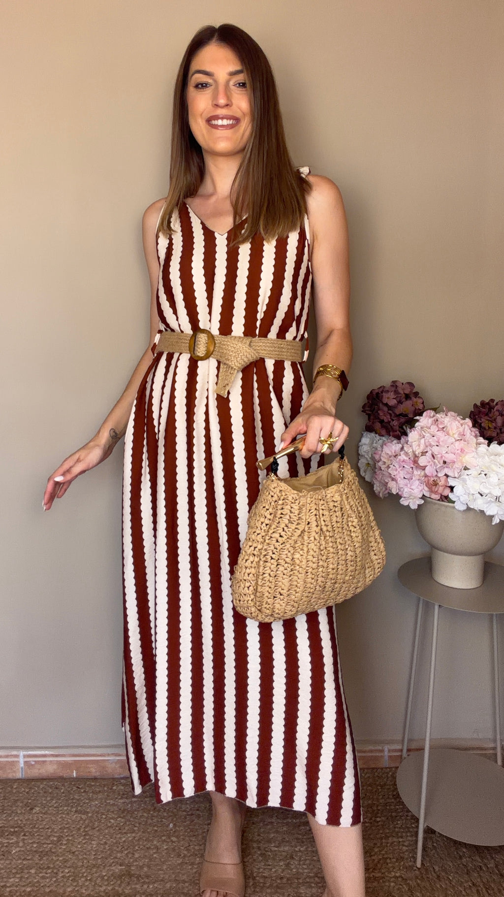 Vestido Kelia Teja