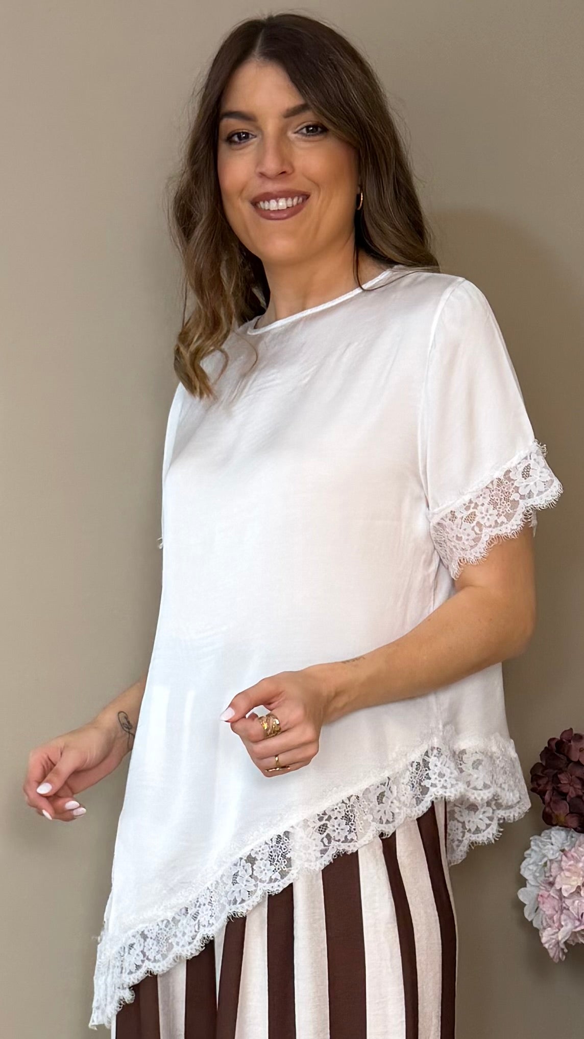 Lencera Karina blanca