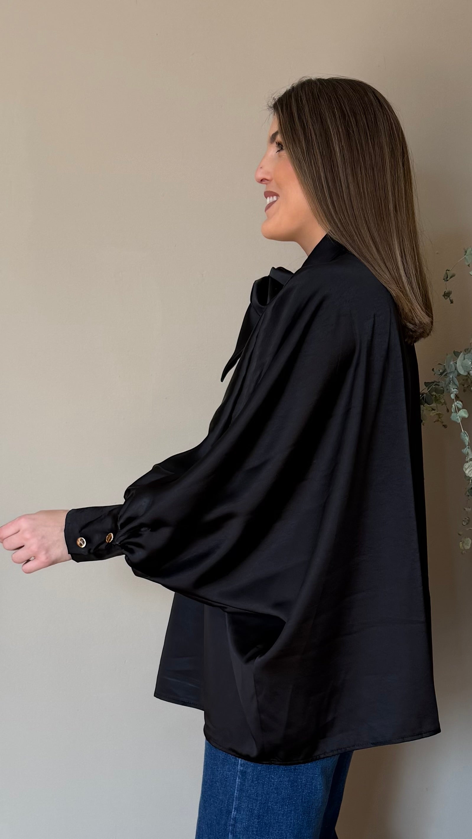 Blusa Venecia negro