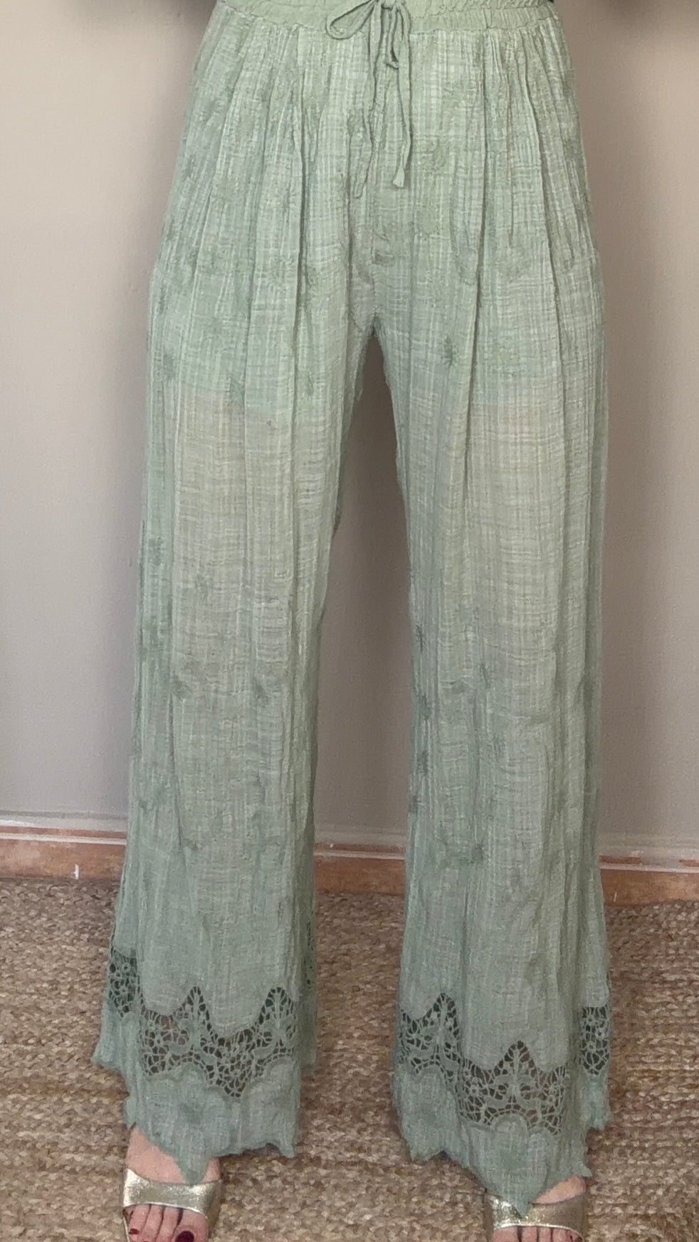 Pantalón Andrea verde