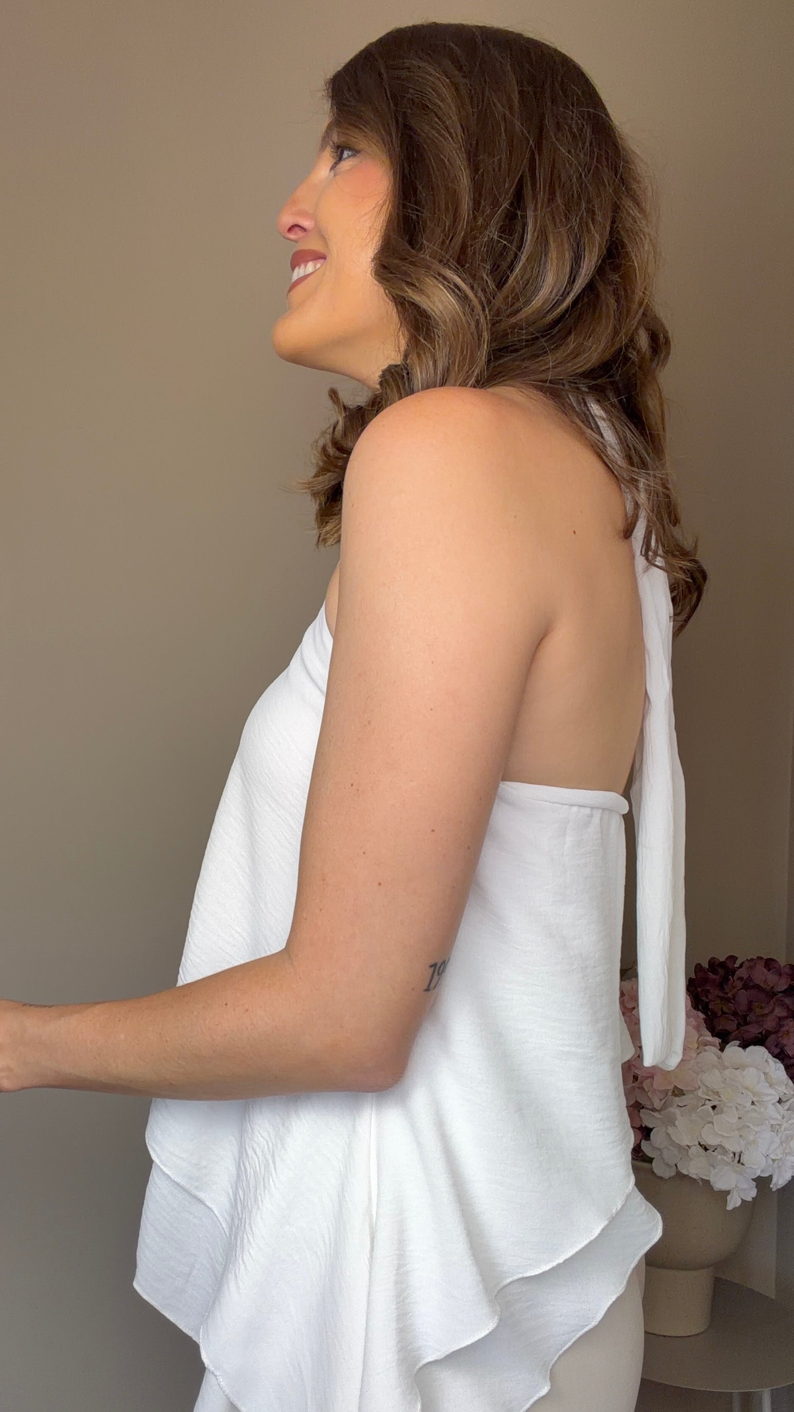 Blusa Cala blanco