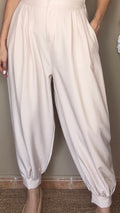 Pantalón Bombacho beige