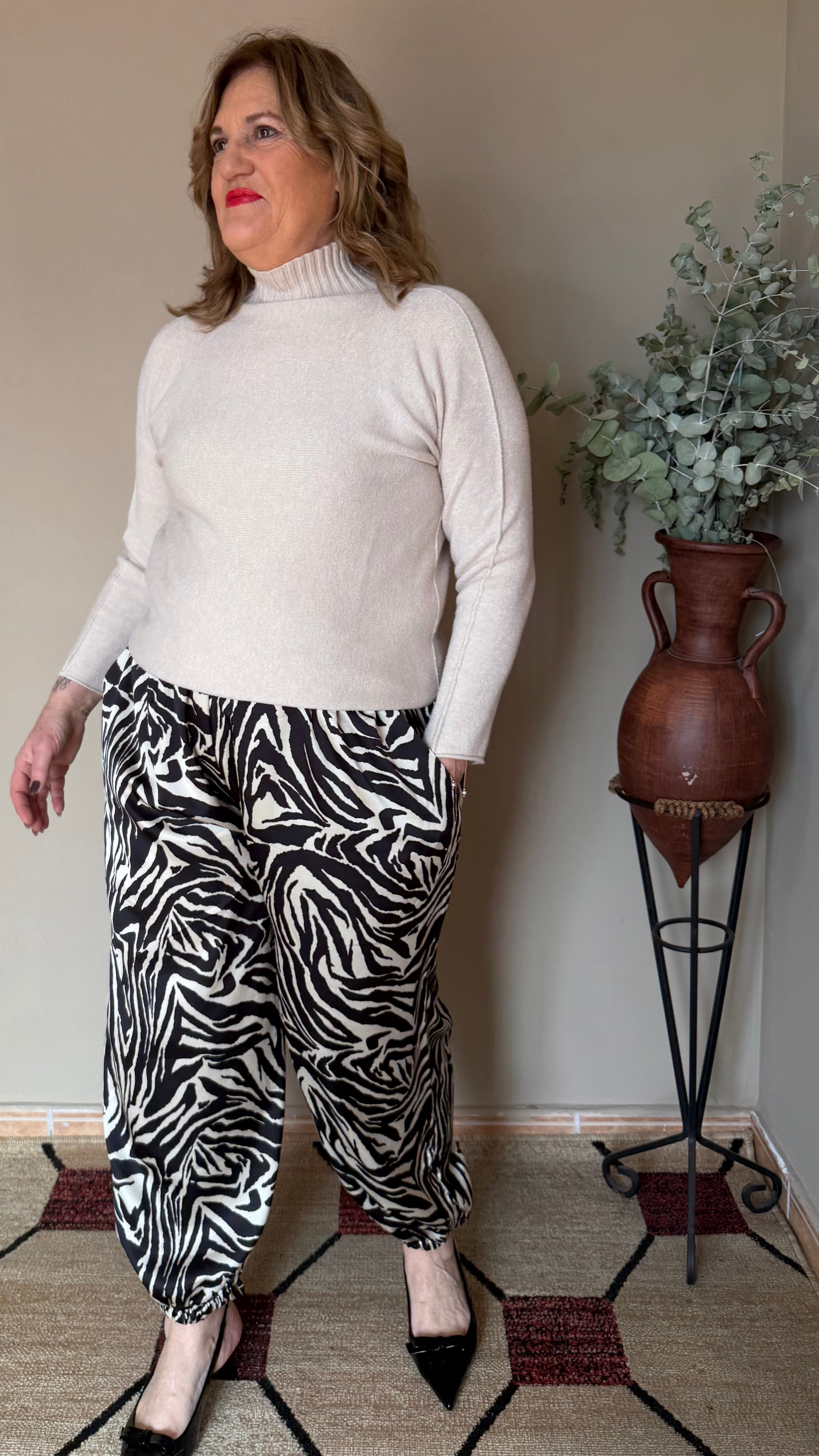 Pantalón Safari negro