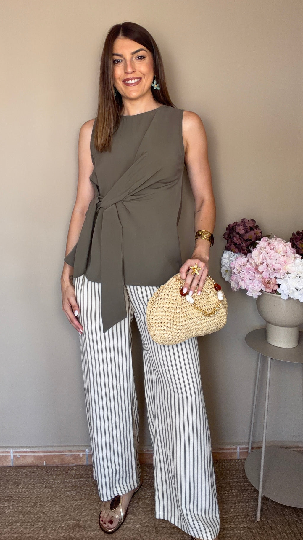 Blusa Oporto kaki