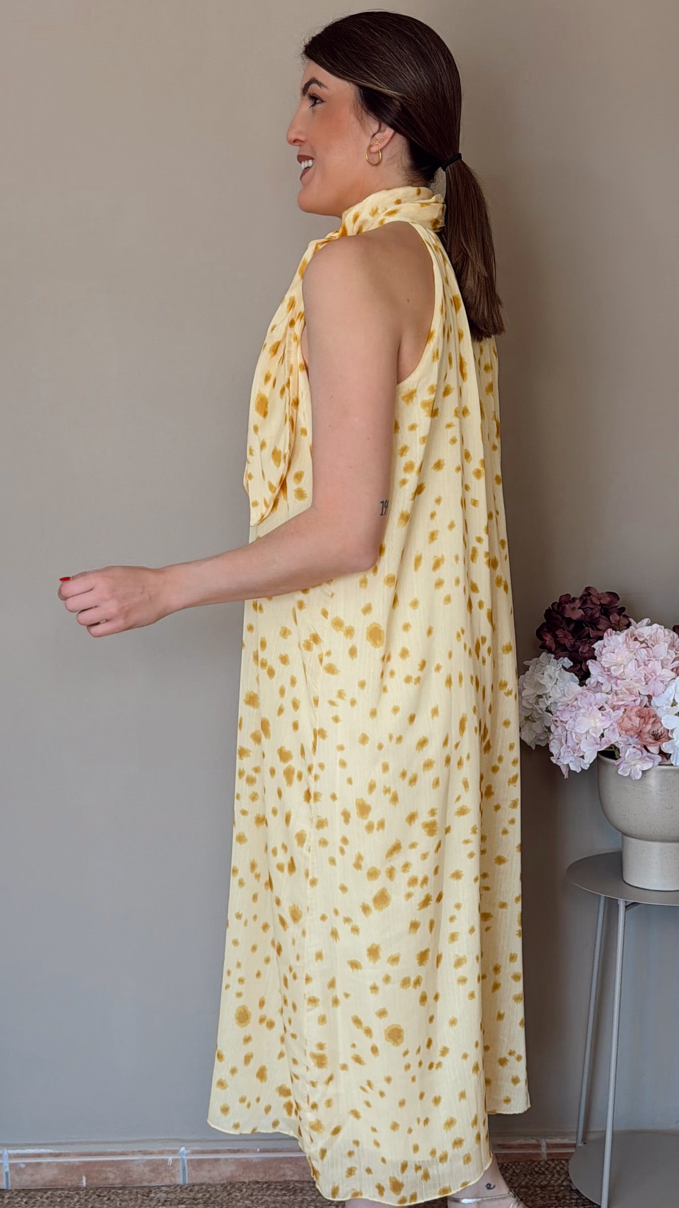 Vestido Andrea amarillo