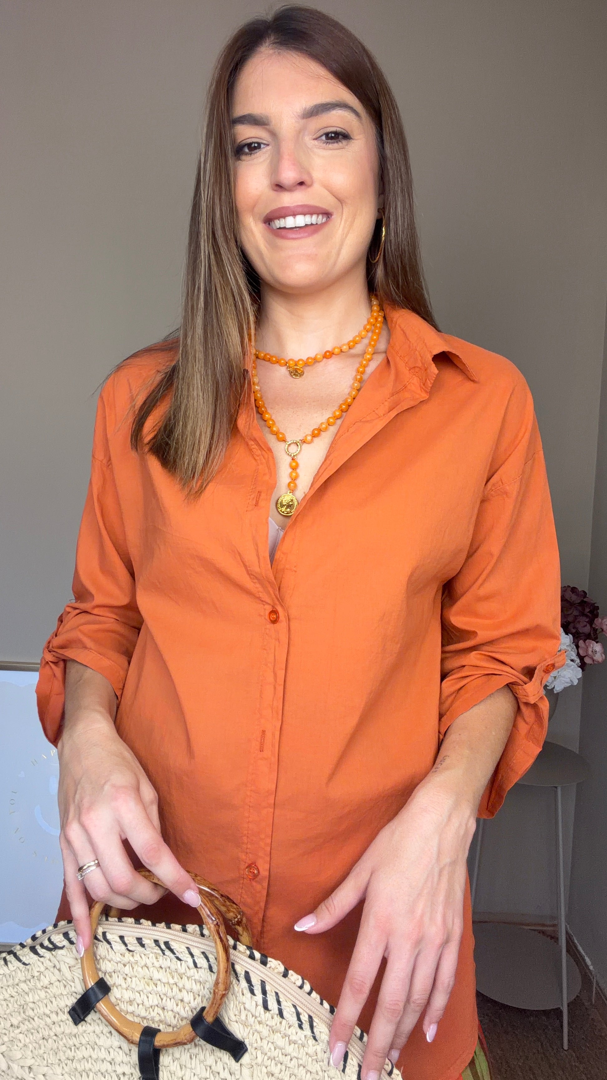 Camisa Julia teja