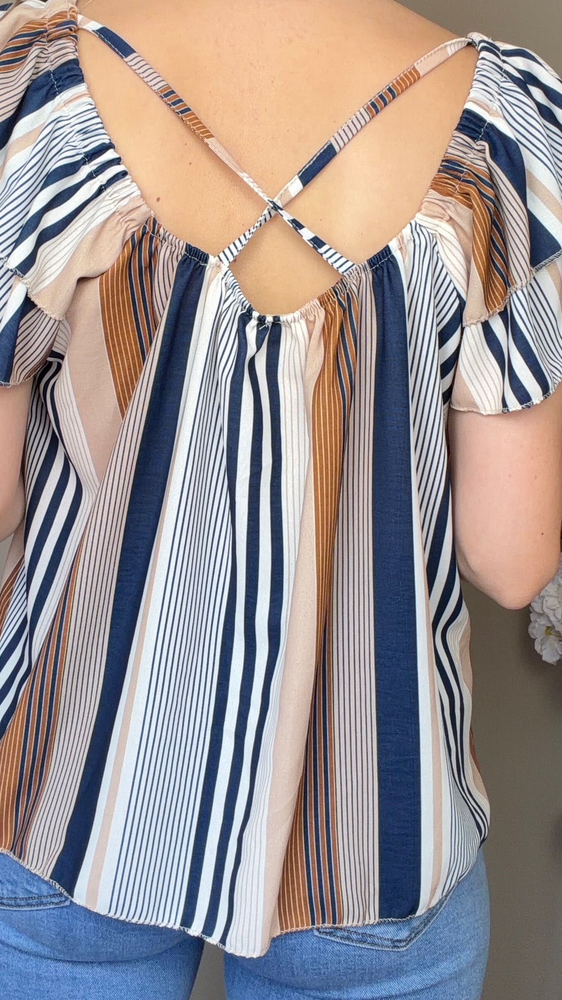 Blusa Caribe azul
