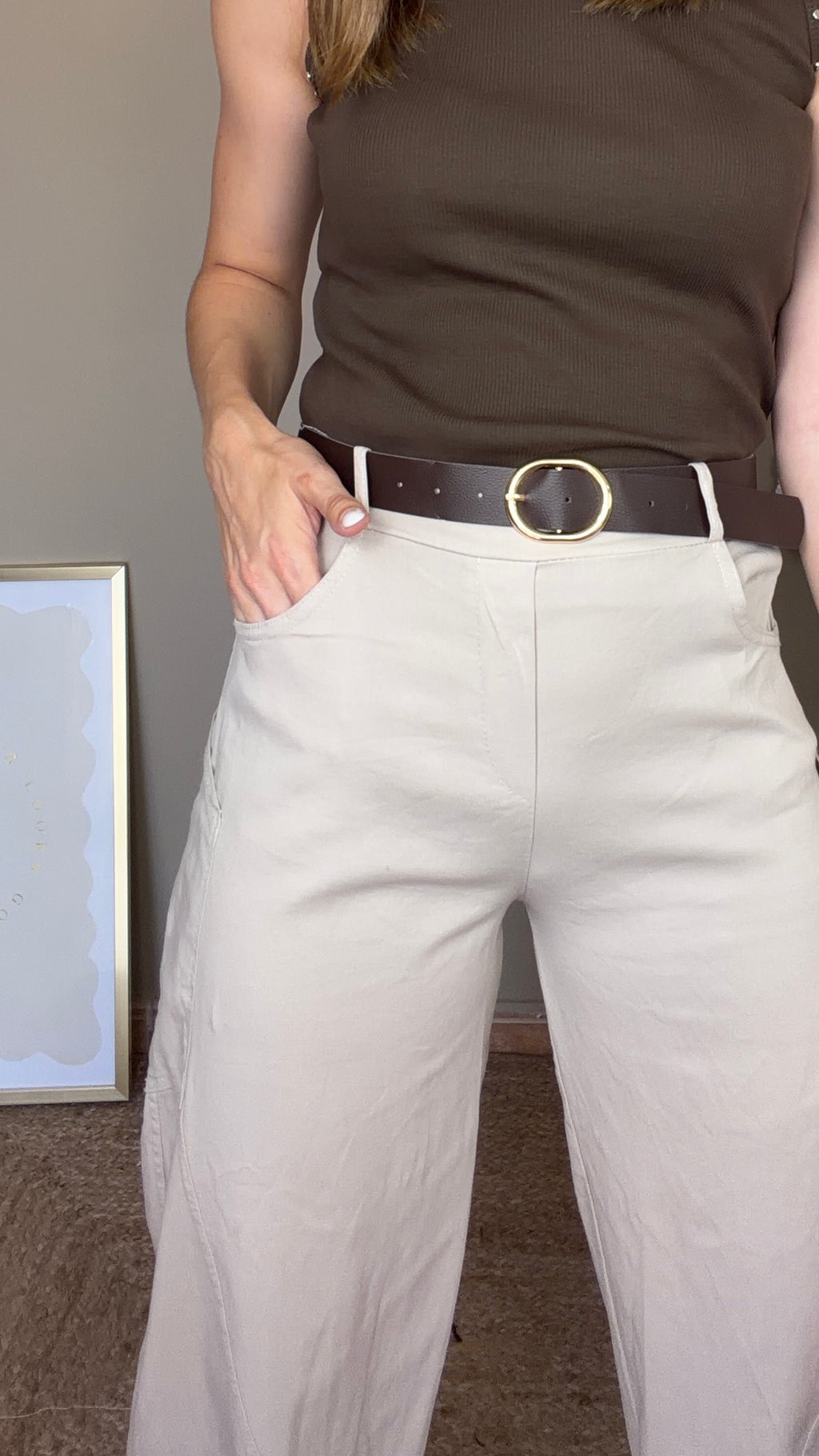 Pantalón Brisa beige