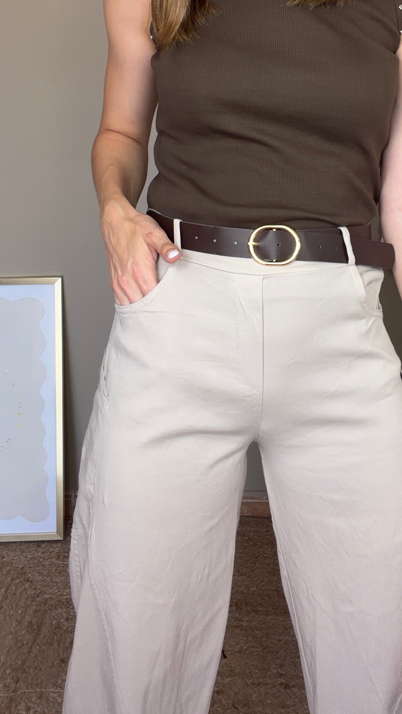 Pantalón Brisa beige