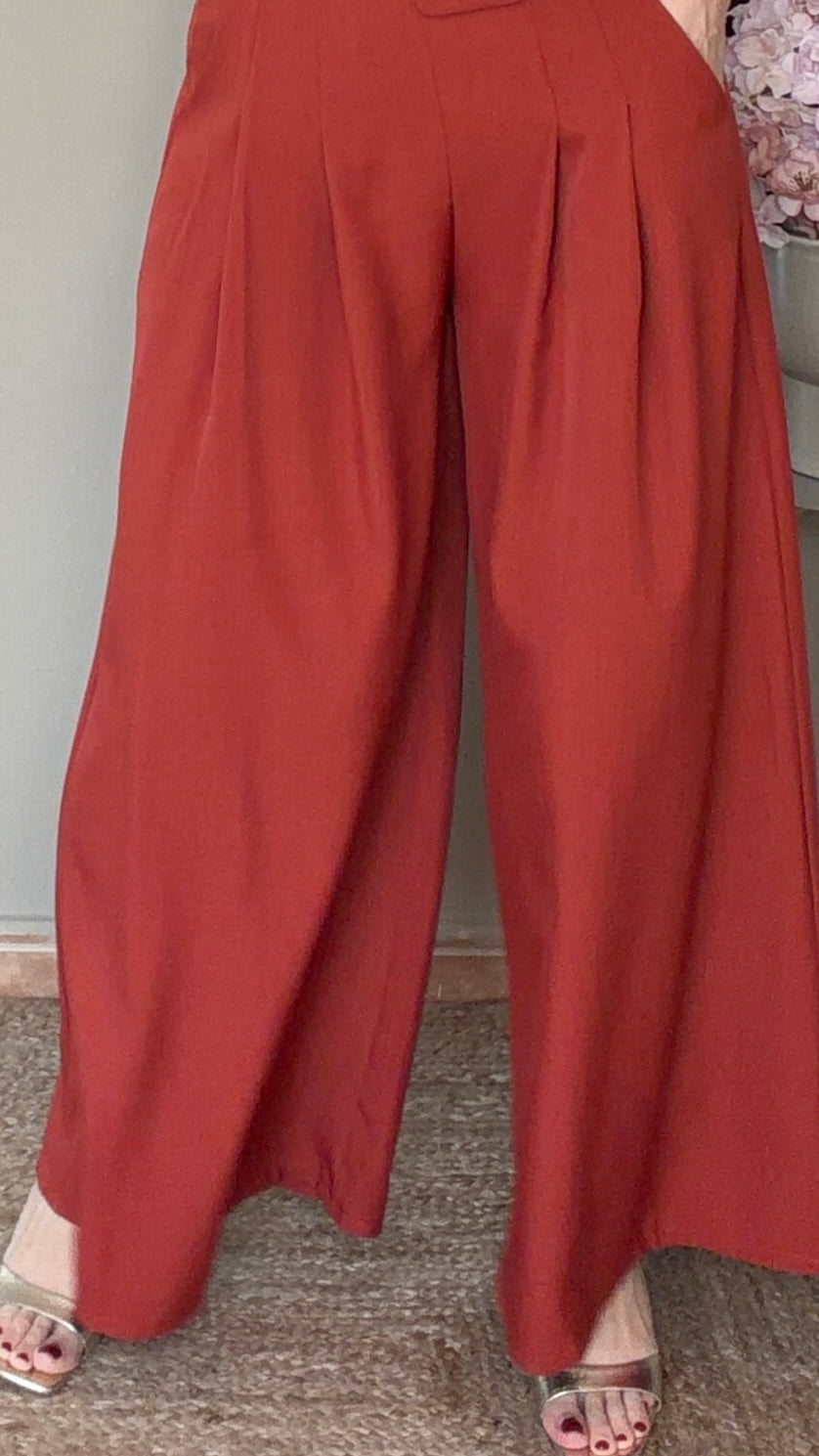 Pantalón Cloe teja