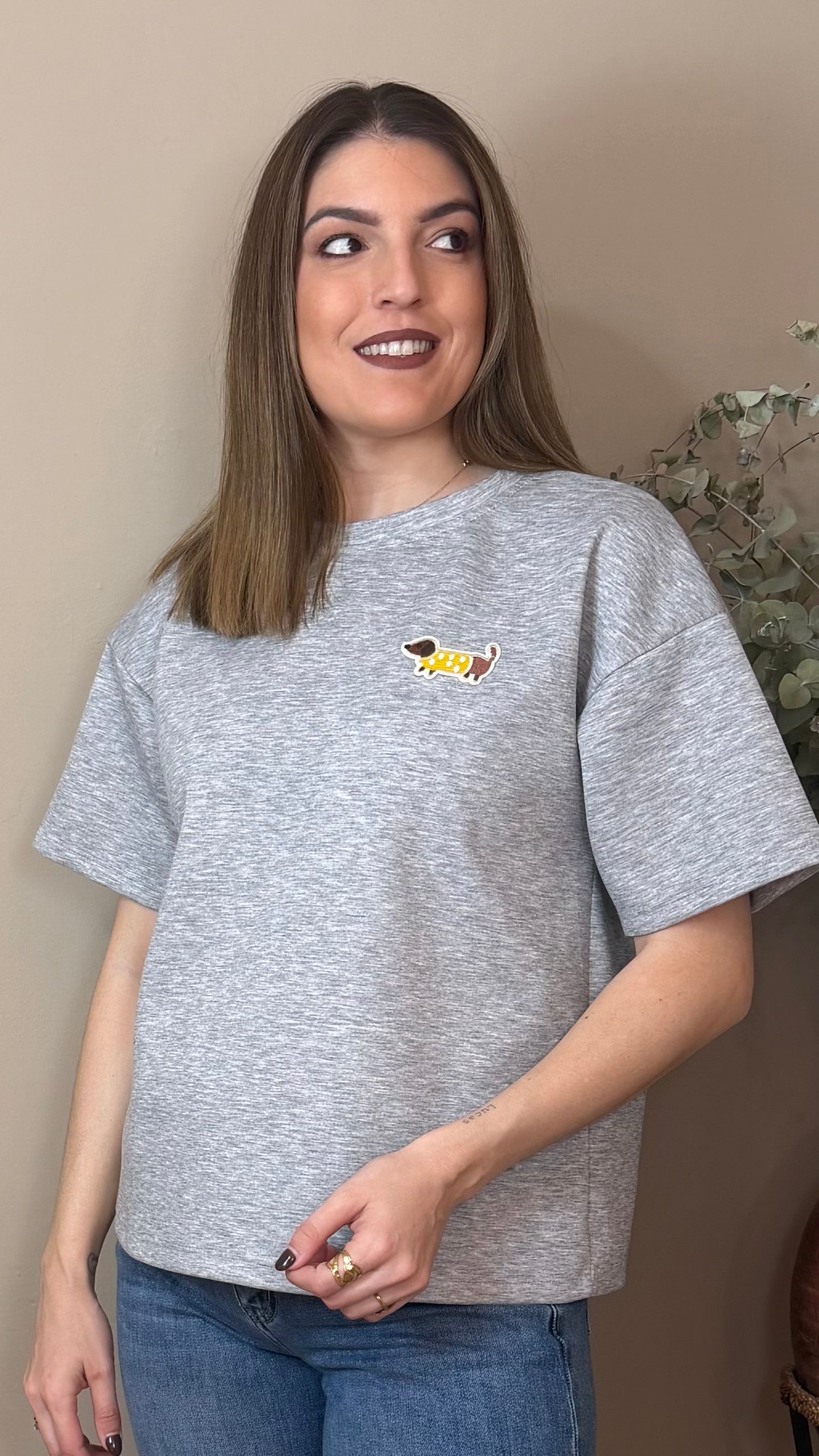 Camiseta Teococo gris