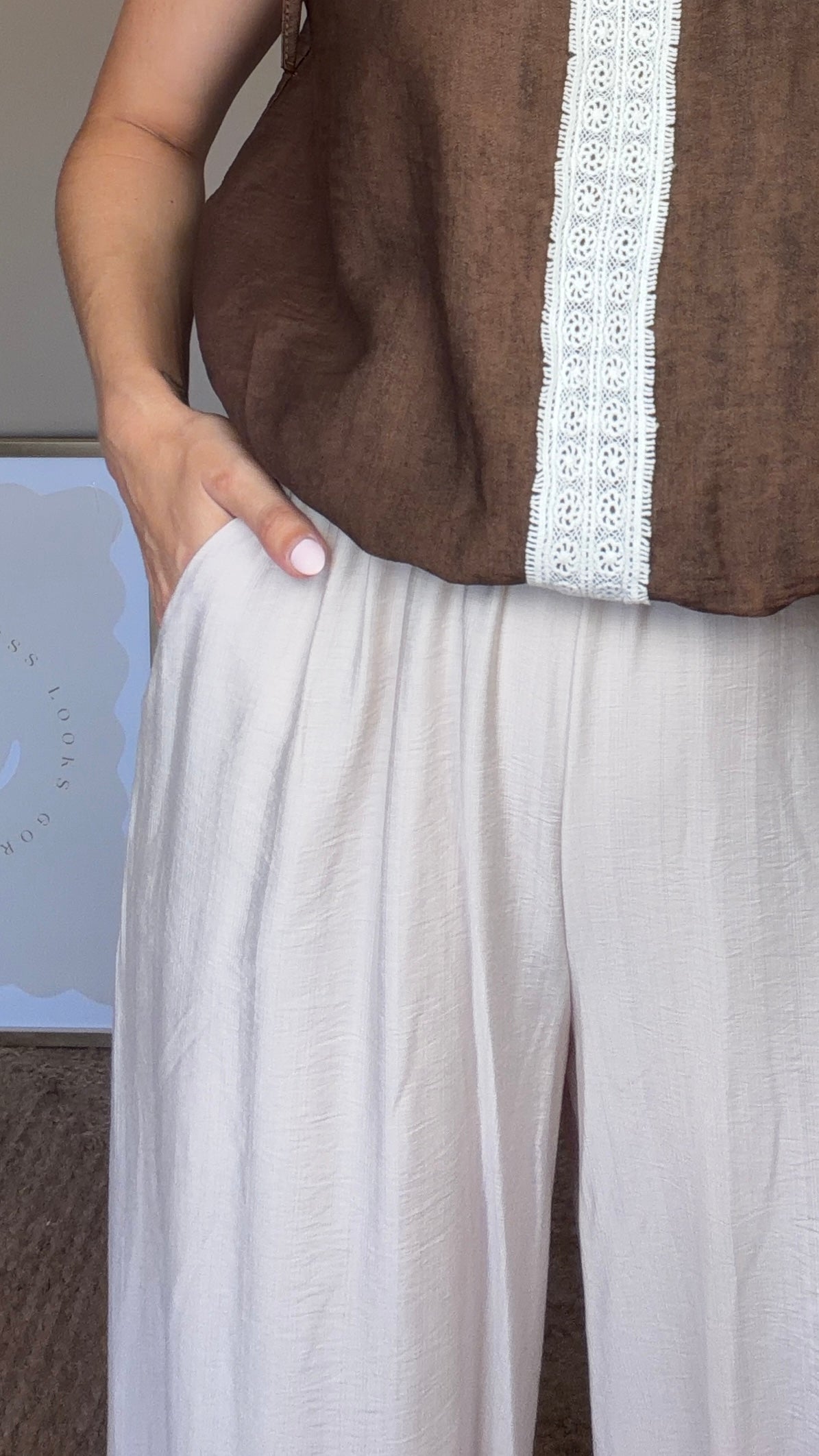 Pantalón Malasia beige