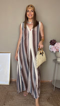 Vestido Zig Zag