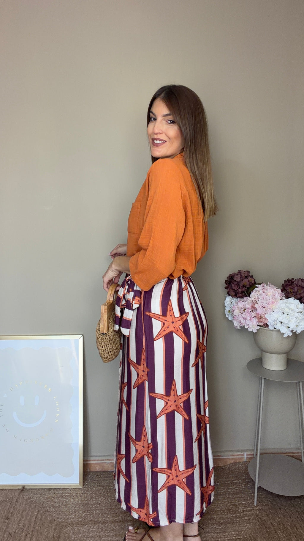 Falda Pareo Mar