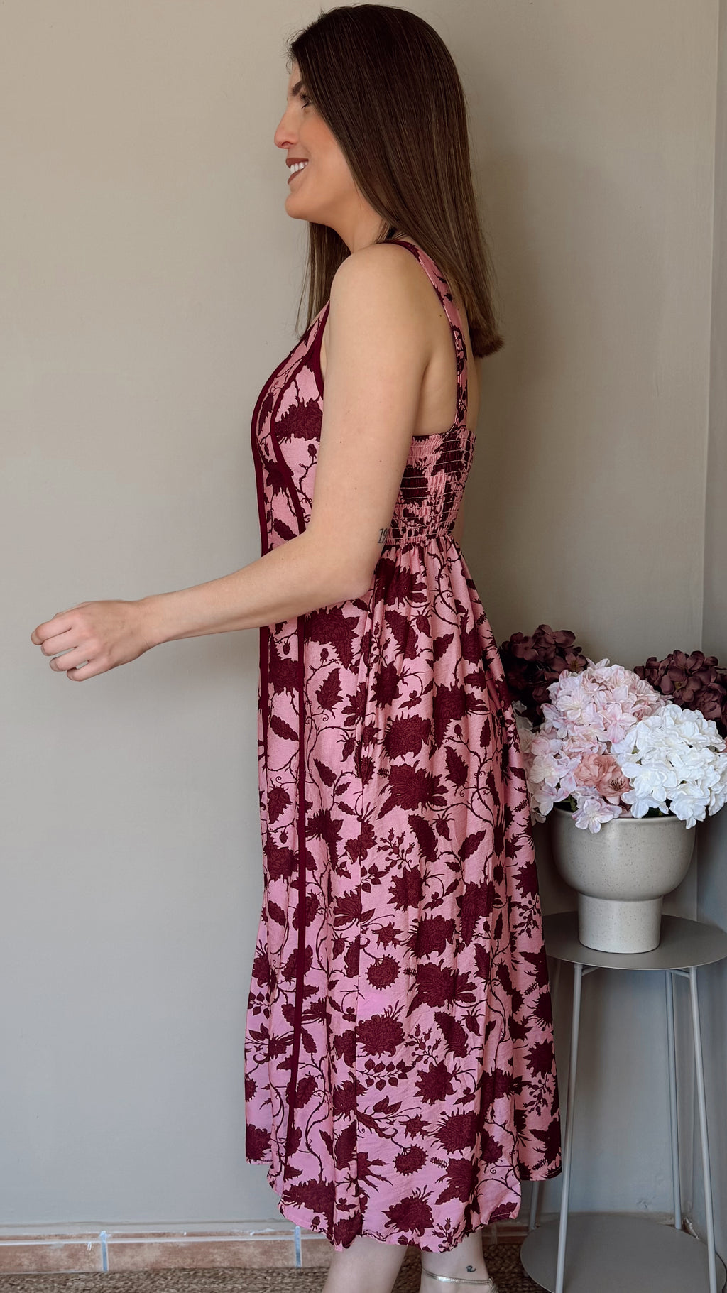 Vestido Gala rosa