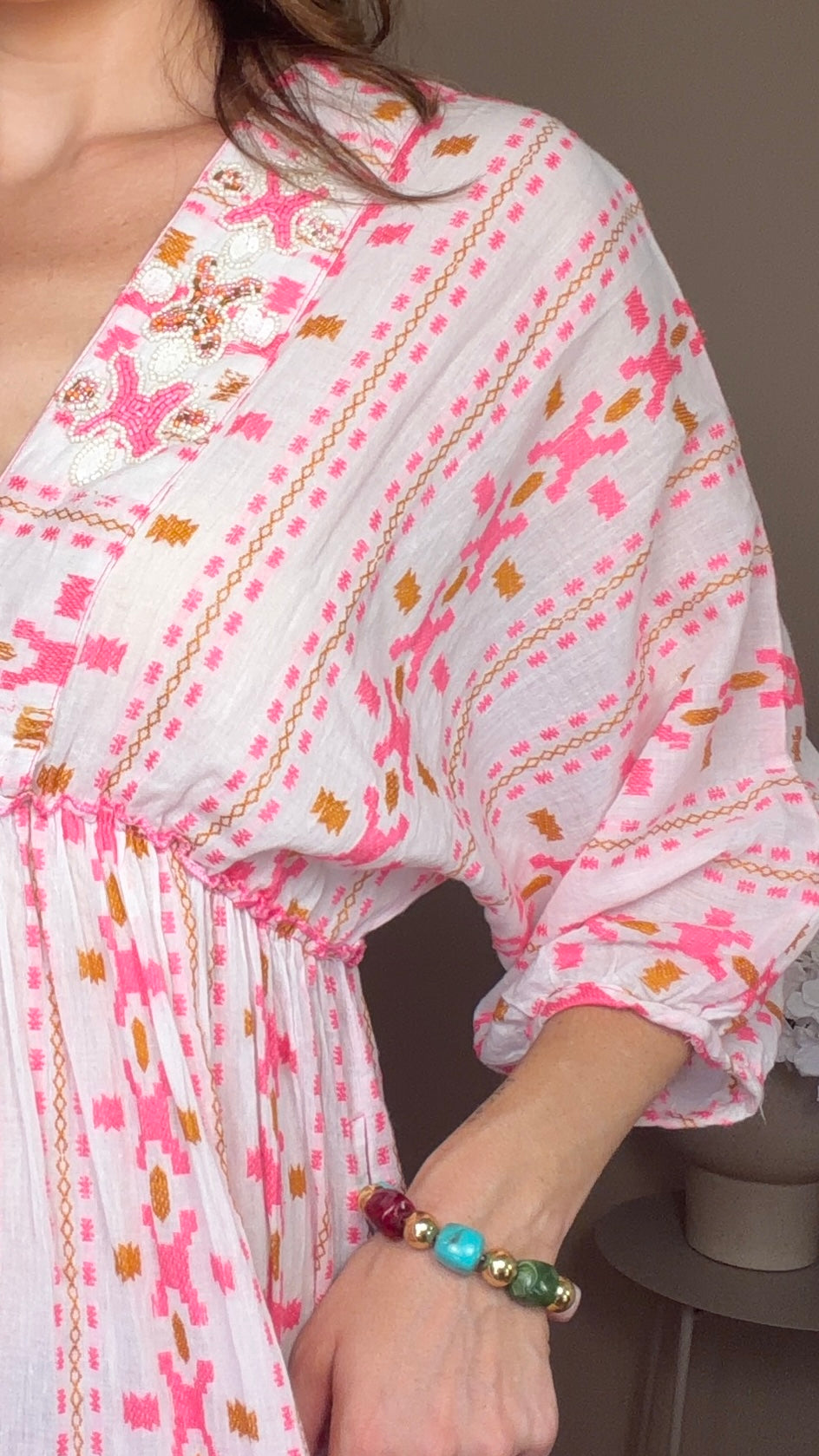 Vestido Coral