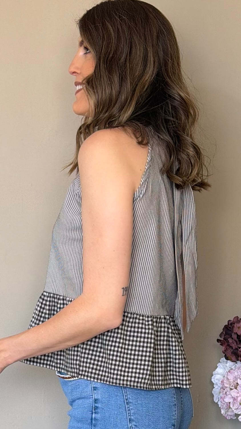 Blusa Menorca marrón