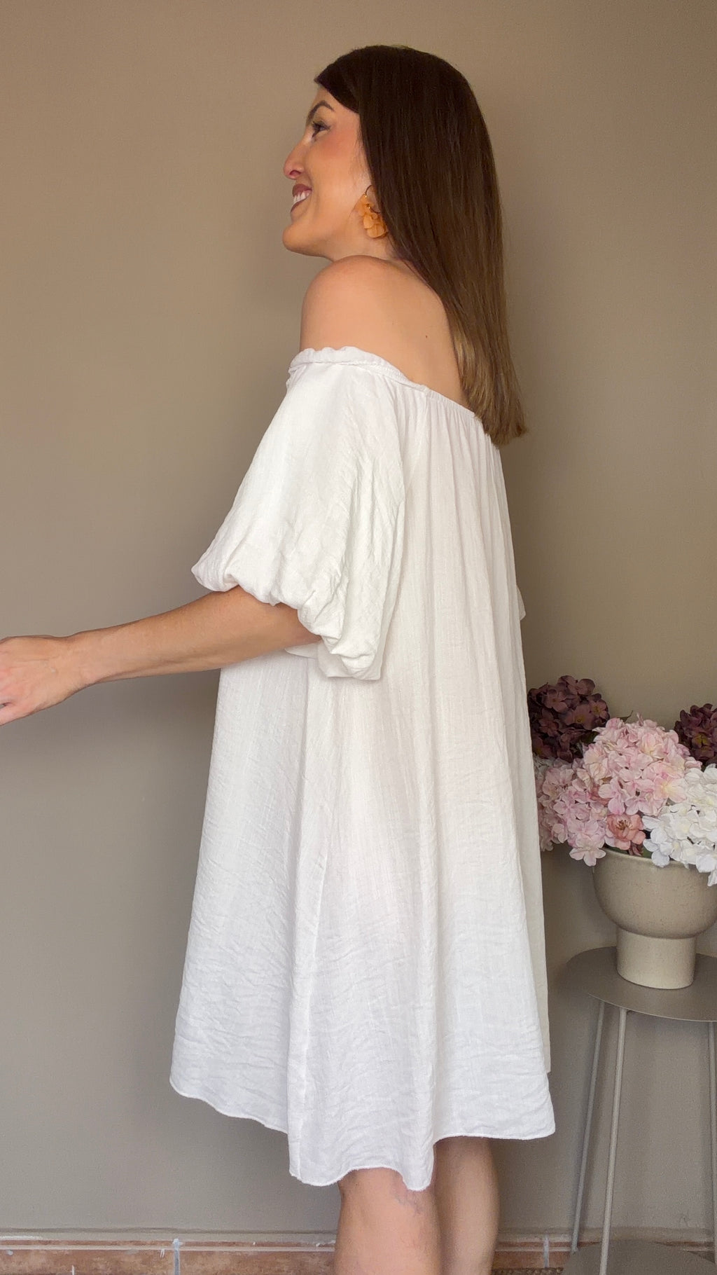 Vestido Toledo blanco
