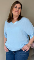 Camiseta Vera azul