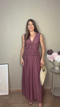 Vestido Malena rosa