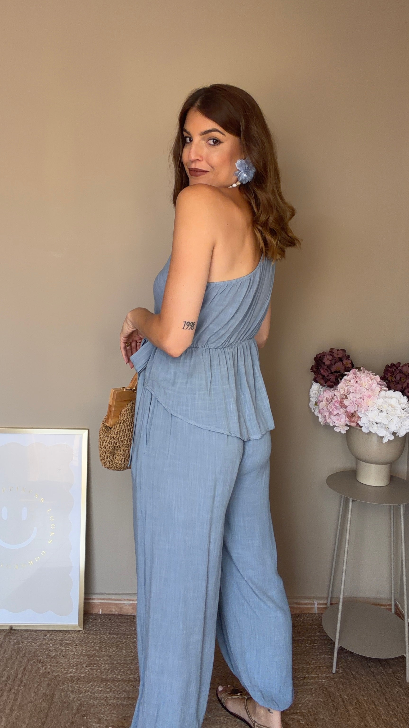 Conjunto Viena azul