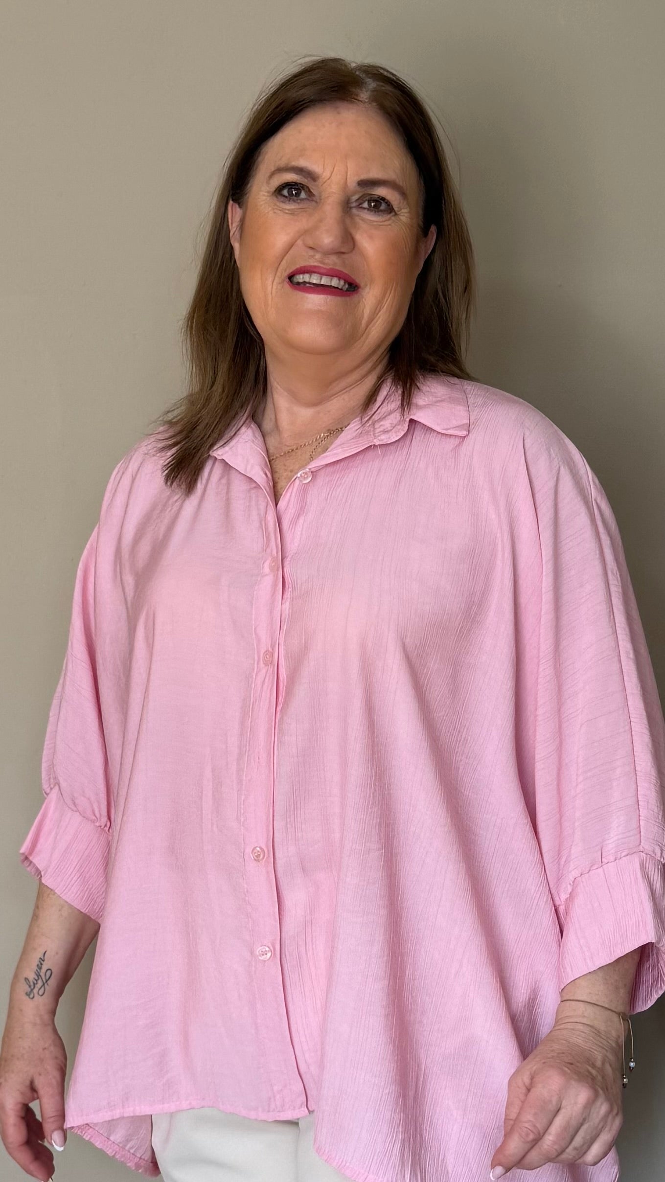 Blusa Hache rosa
