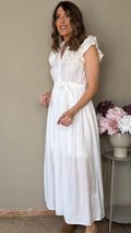 Vestido Mykonos blanco