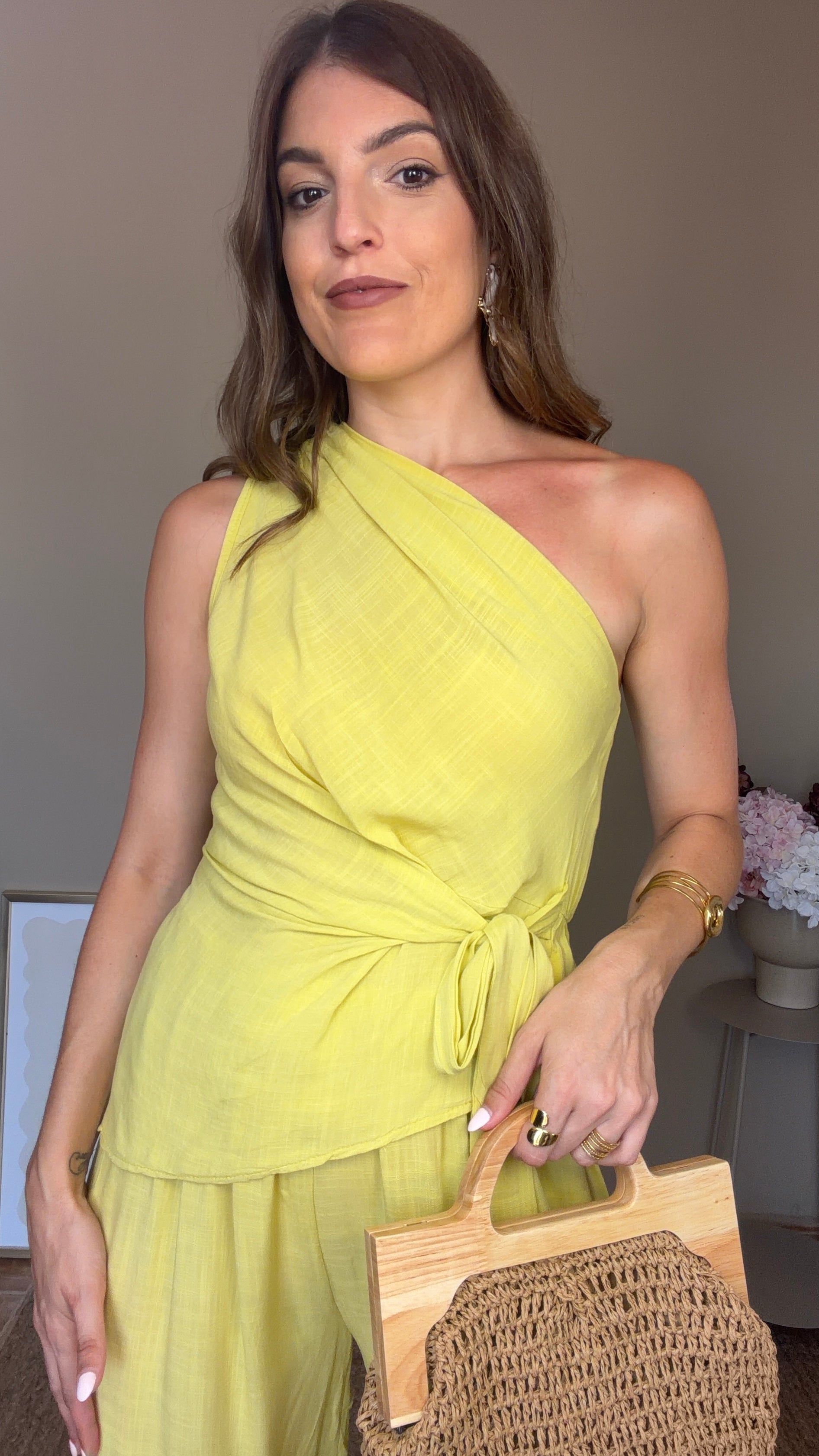 Conjunto Viena amarillo