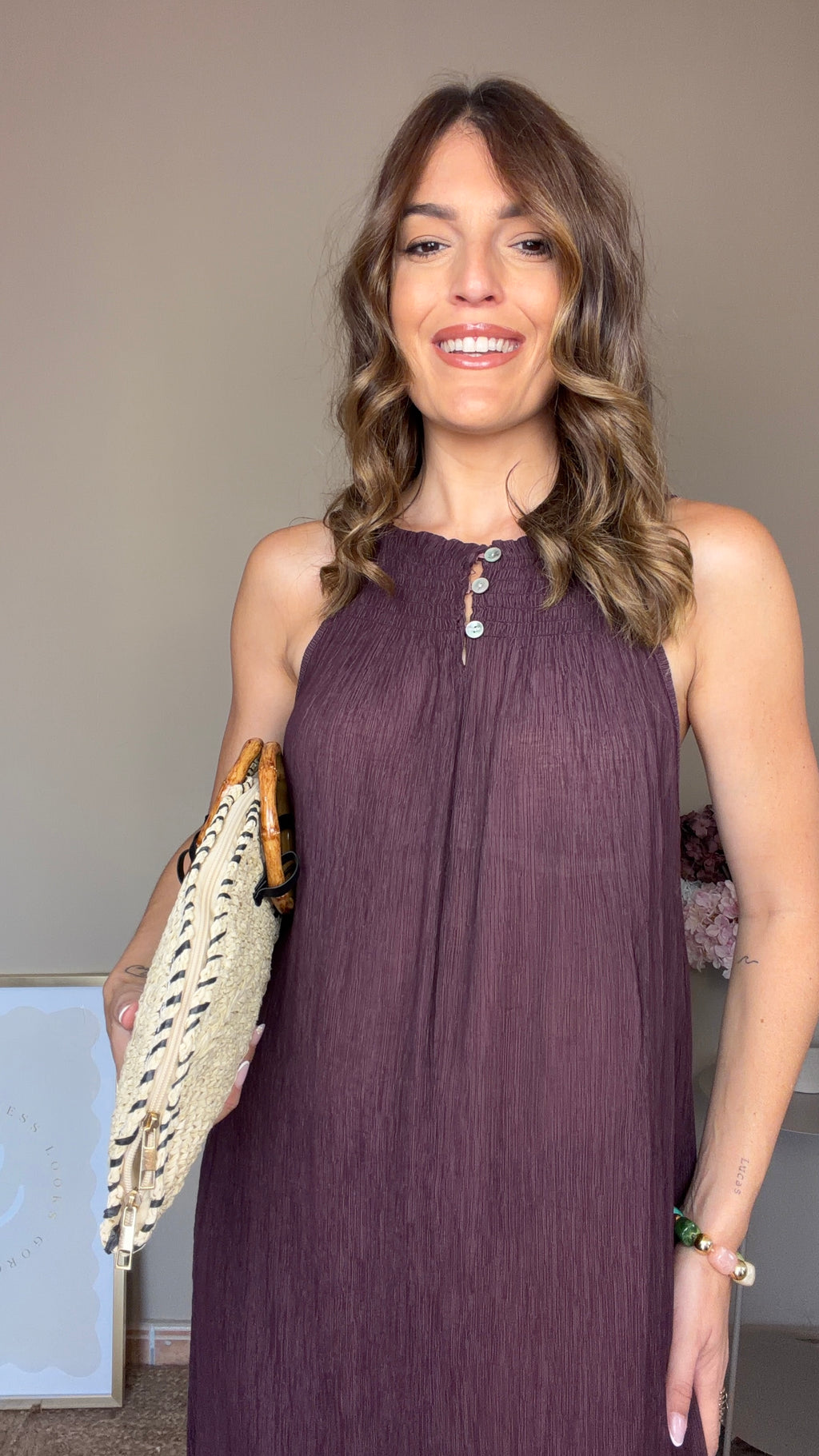 Vestido Amor morado