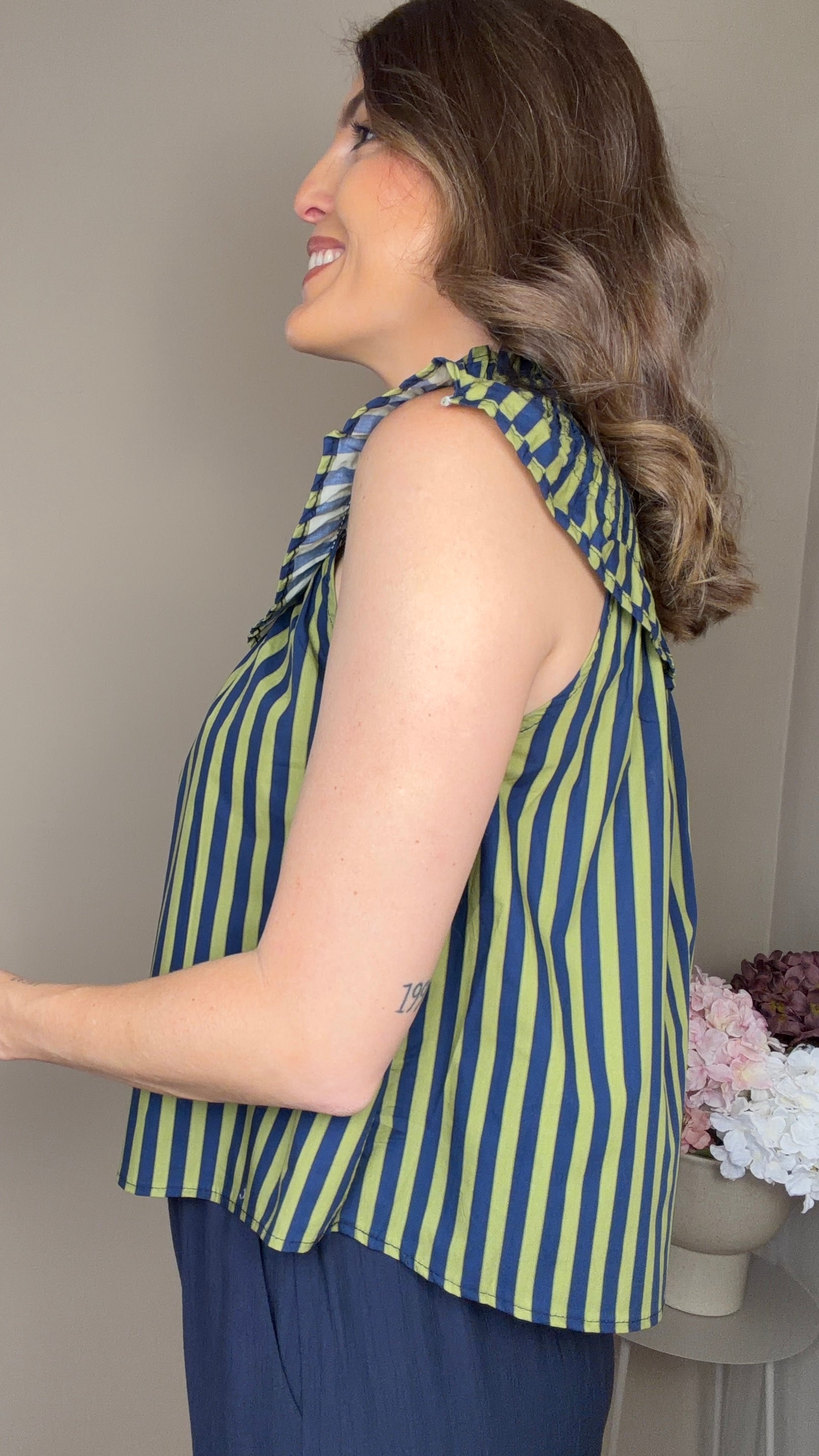 Blusa Picasso verde