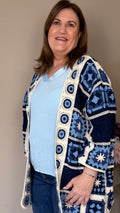 Crochet azul