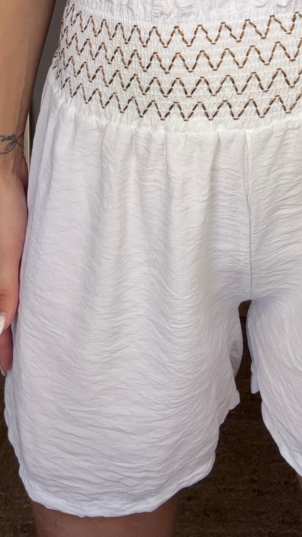 Pantalón Sagitario blanco