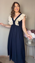 Vestido Love azul