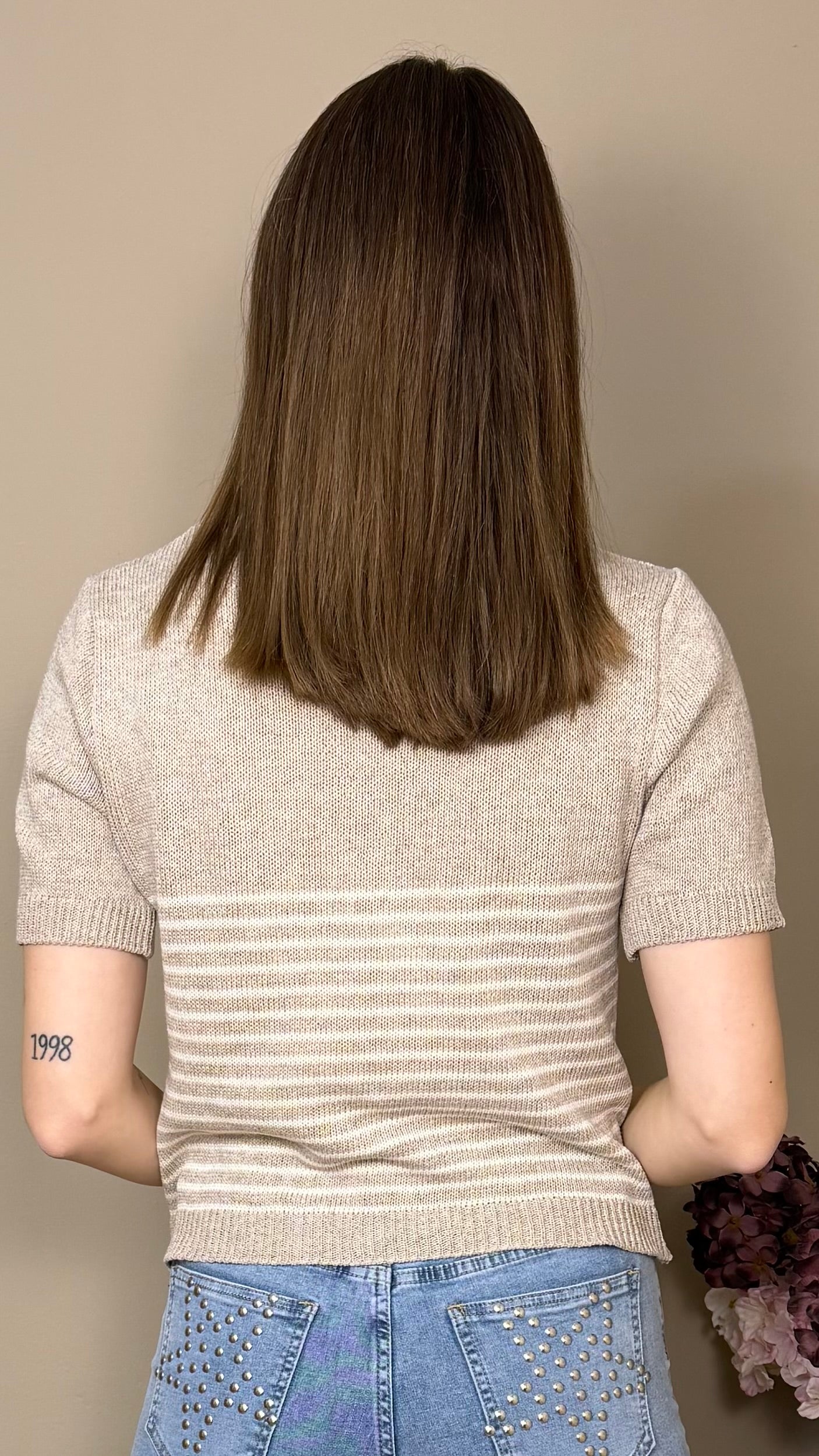 Camiseta Teo beige
