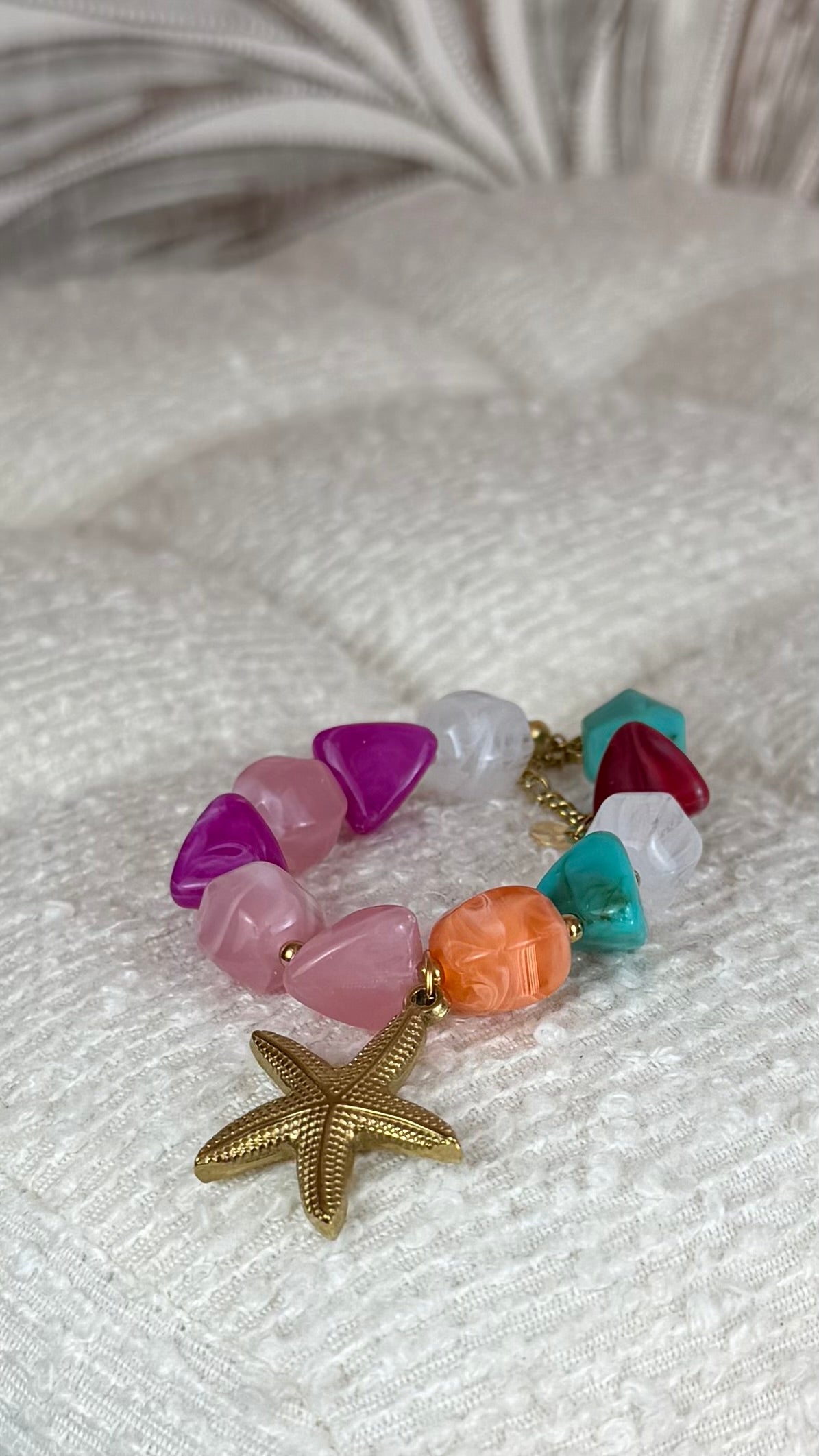 Pulsera estrella multicolor