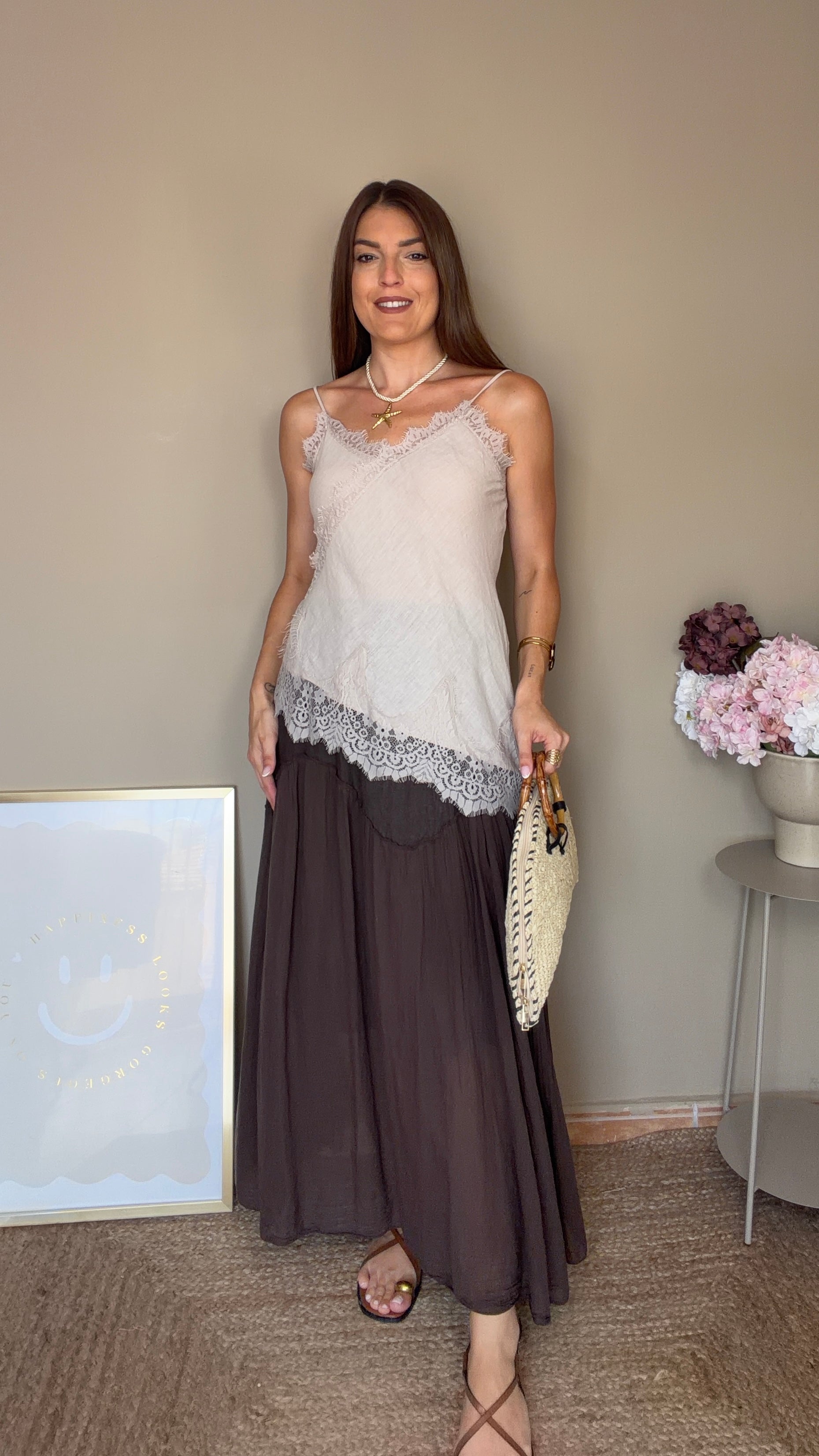 Lencero lino beige