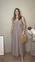 Vestido Malena marrón