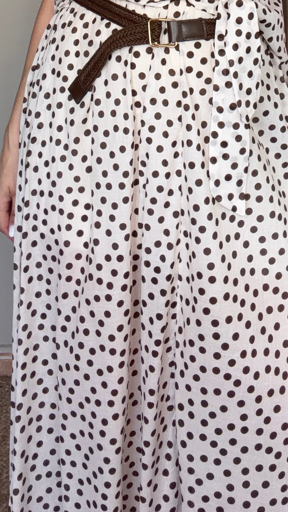 Falda Manuela beige