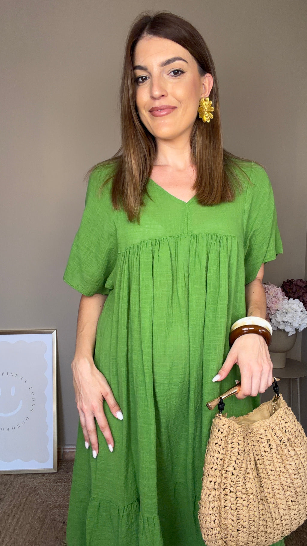 Vestido Lupe verde