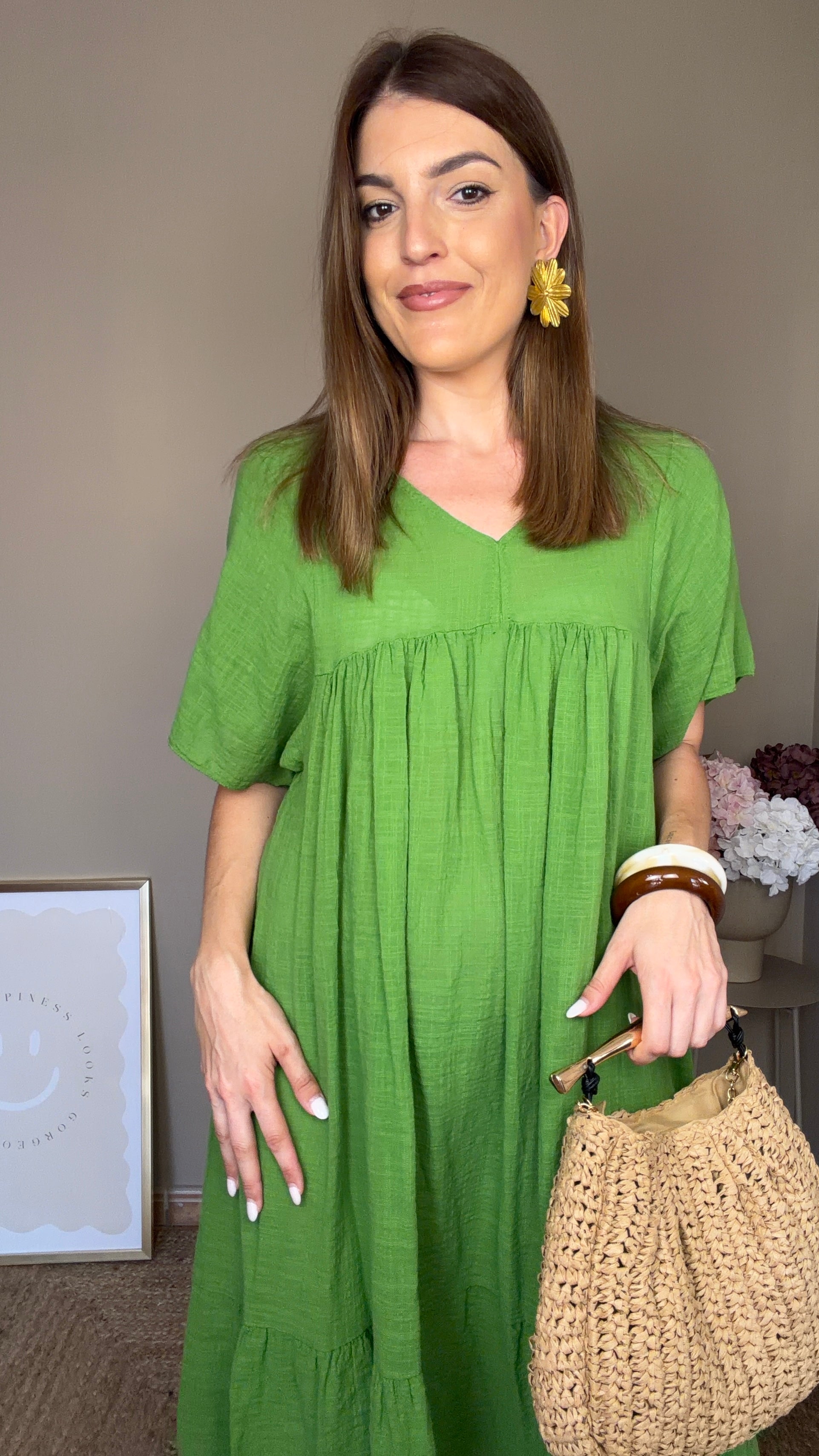 Vestido Lupe verde