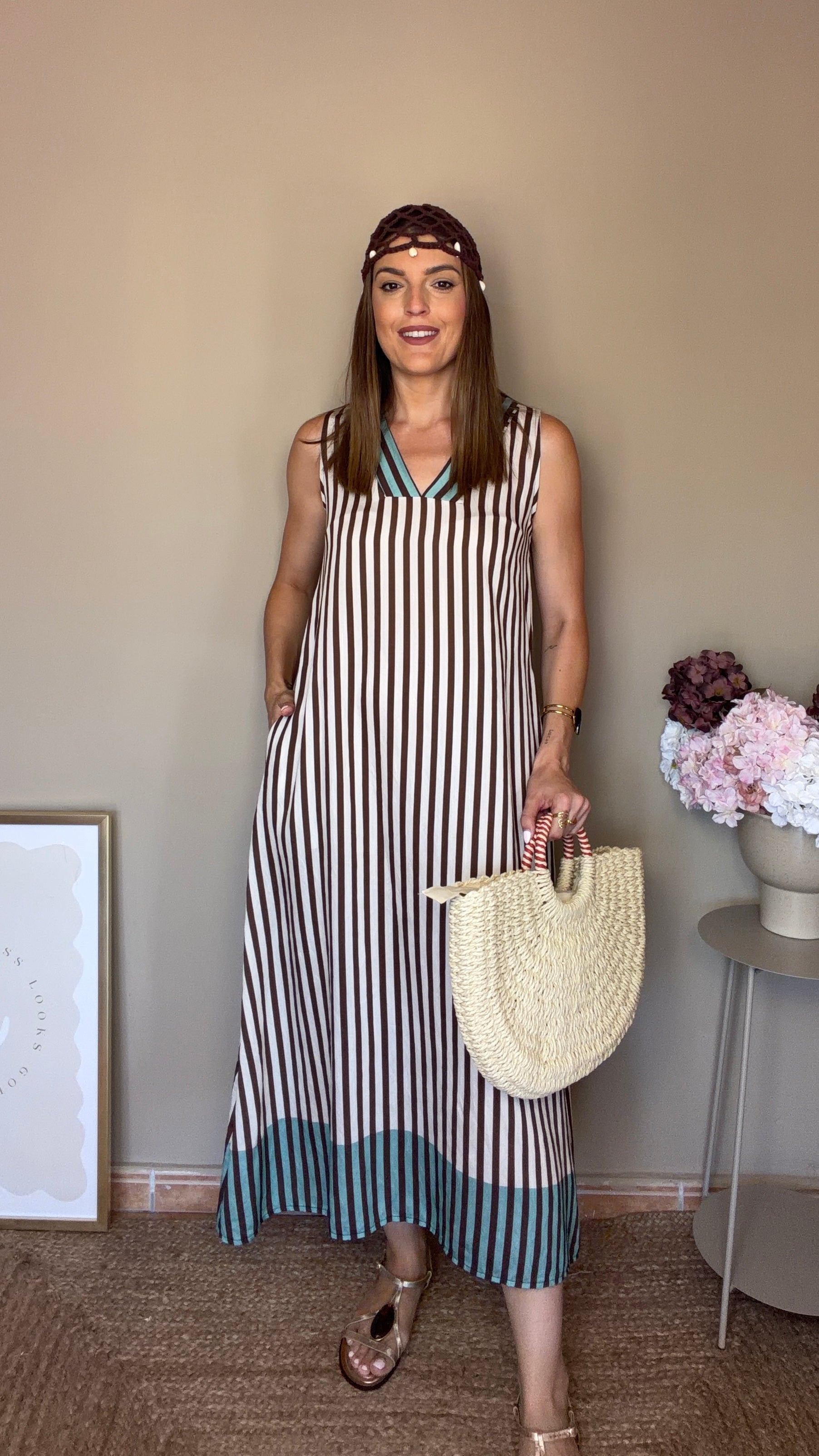 Vestido Lara azul