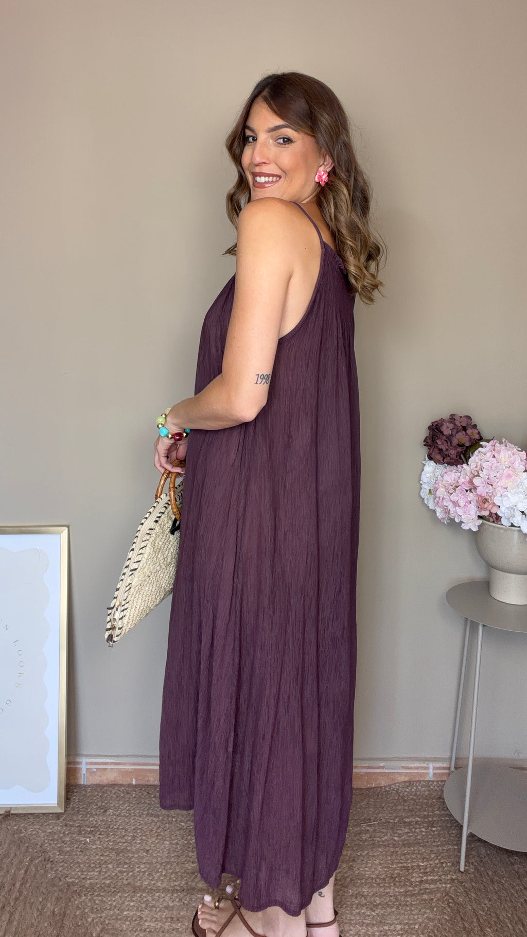 Vestido Amor morado