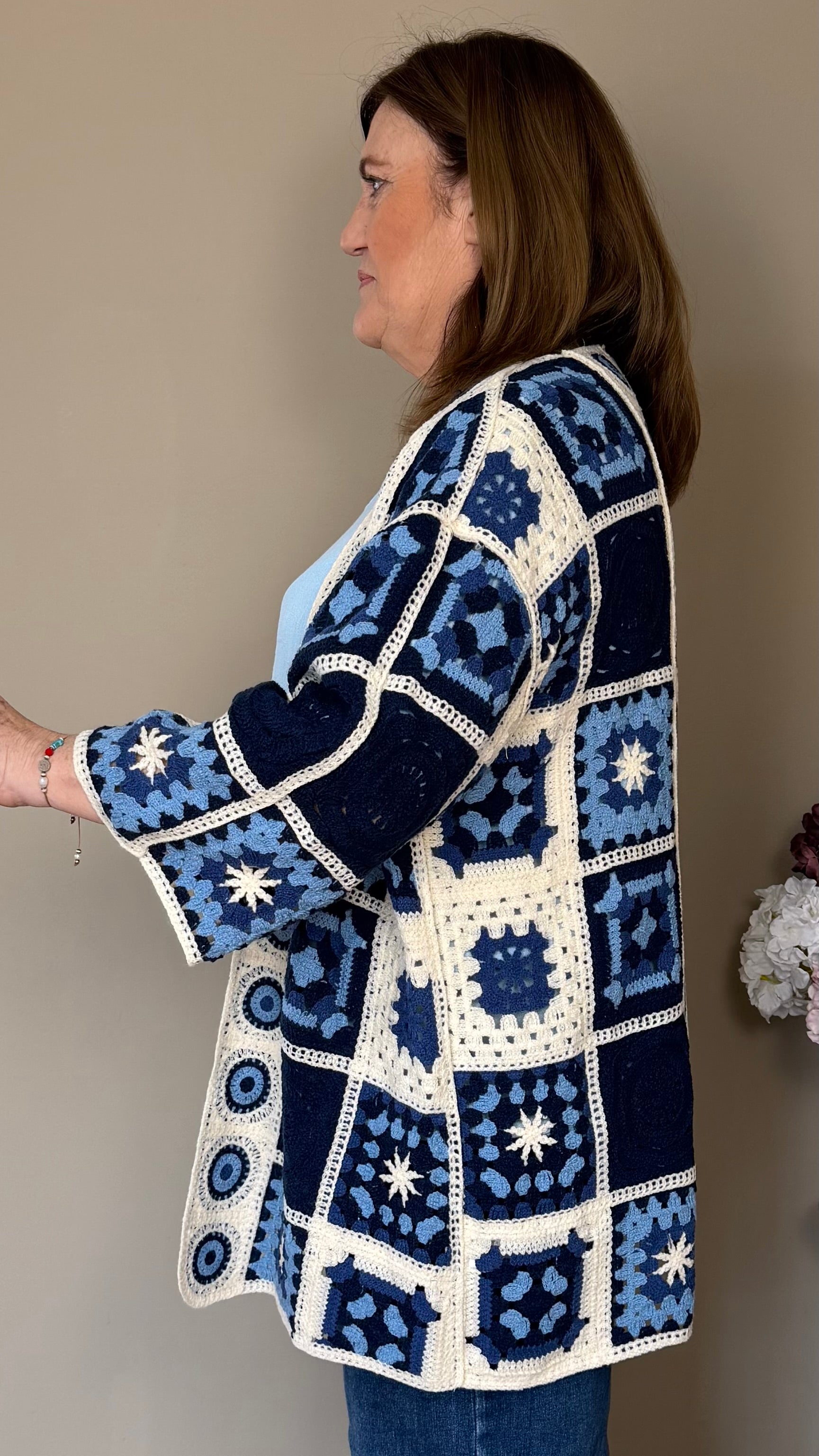 Crochet azul