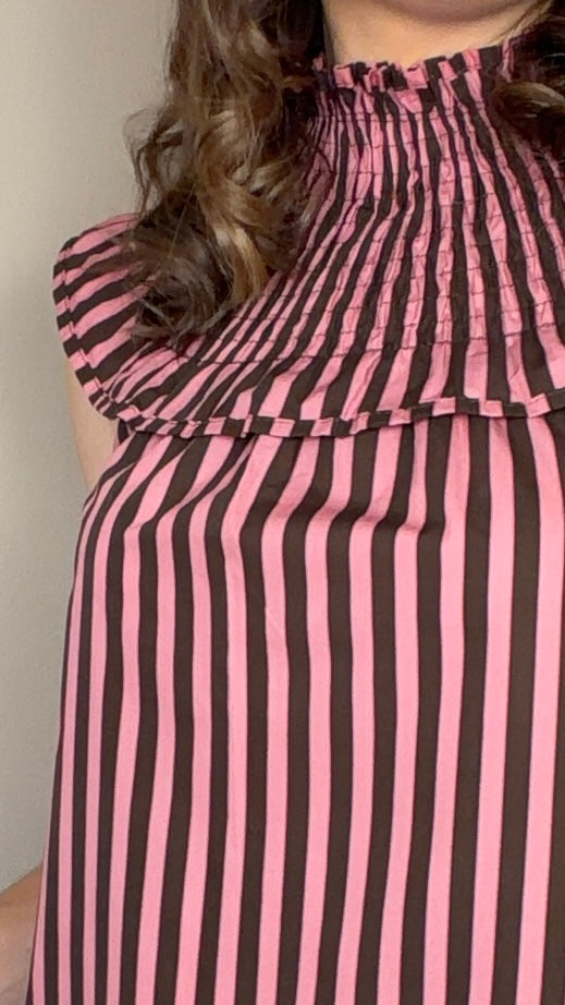 Vestido Picasso rosa