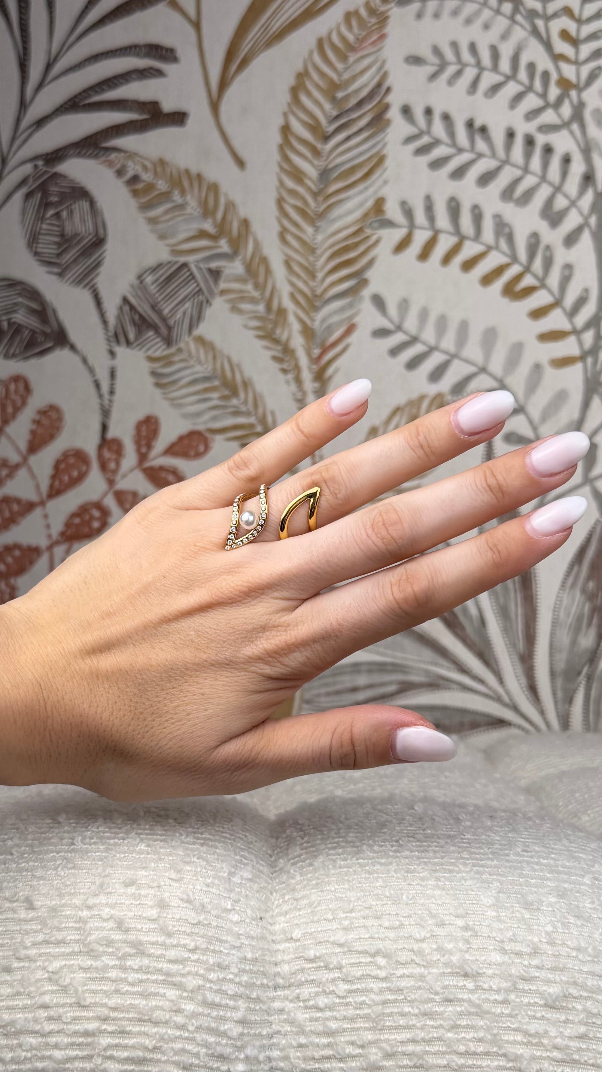 Anillo perla