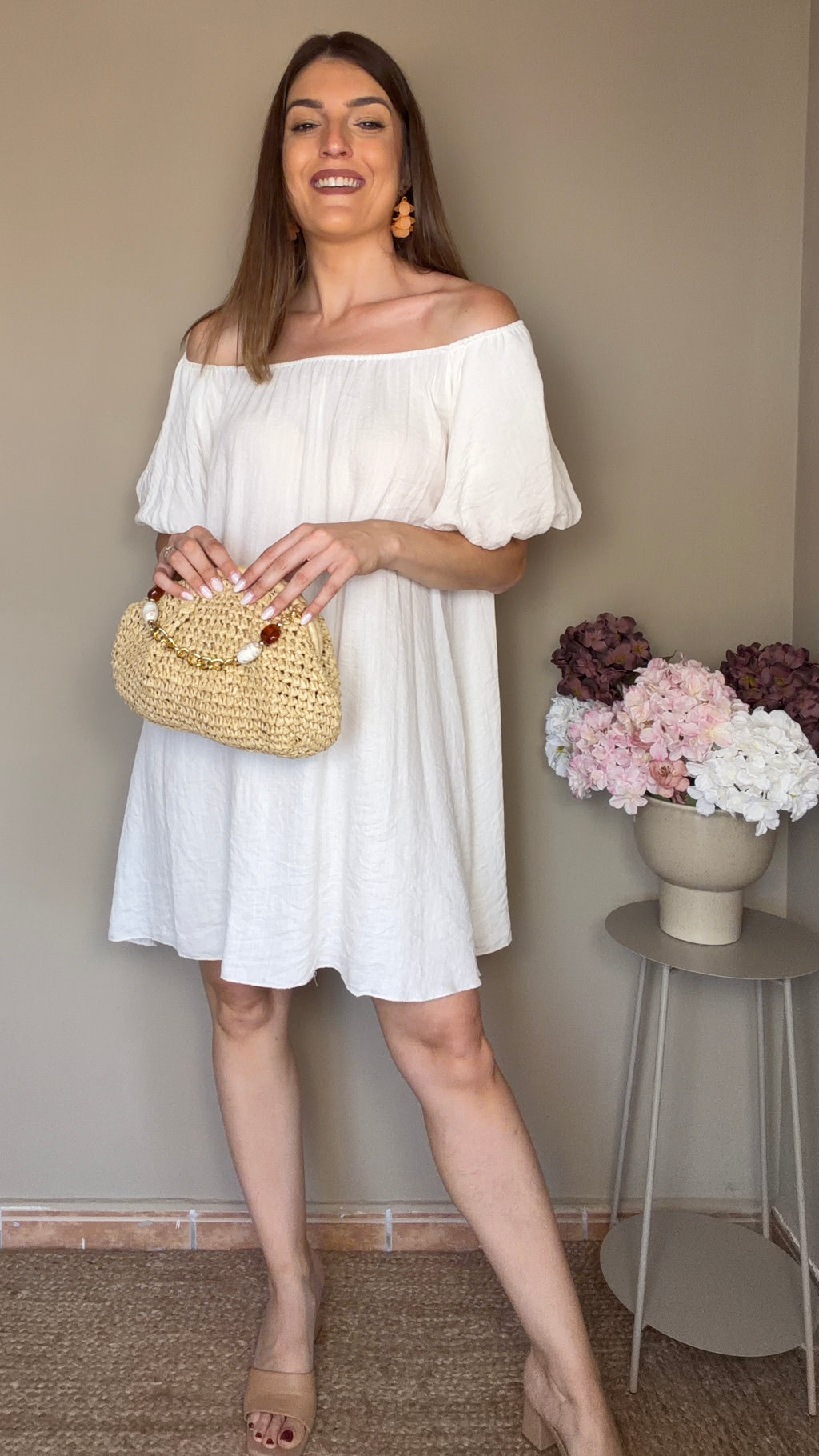 Vestido Toledo blanco