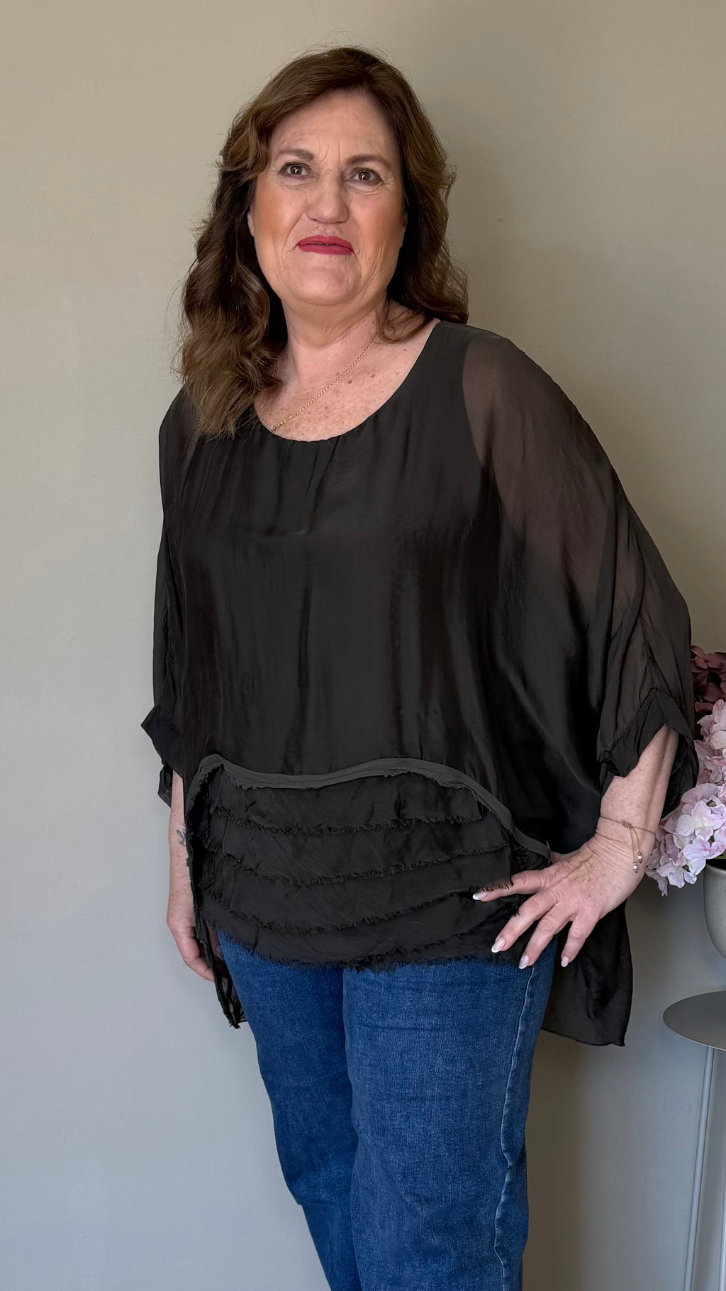 Blusa Lisa marrón