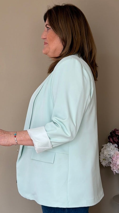 Blazer Leo verde agua