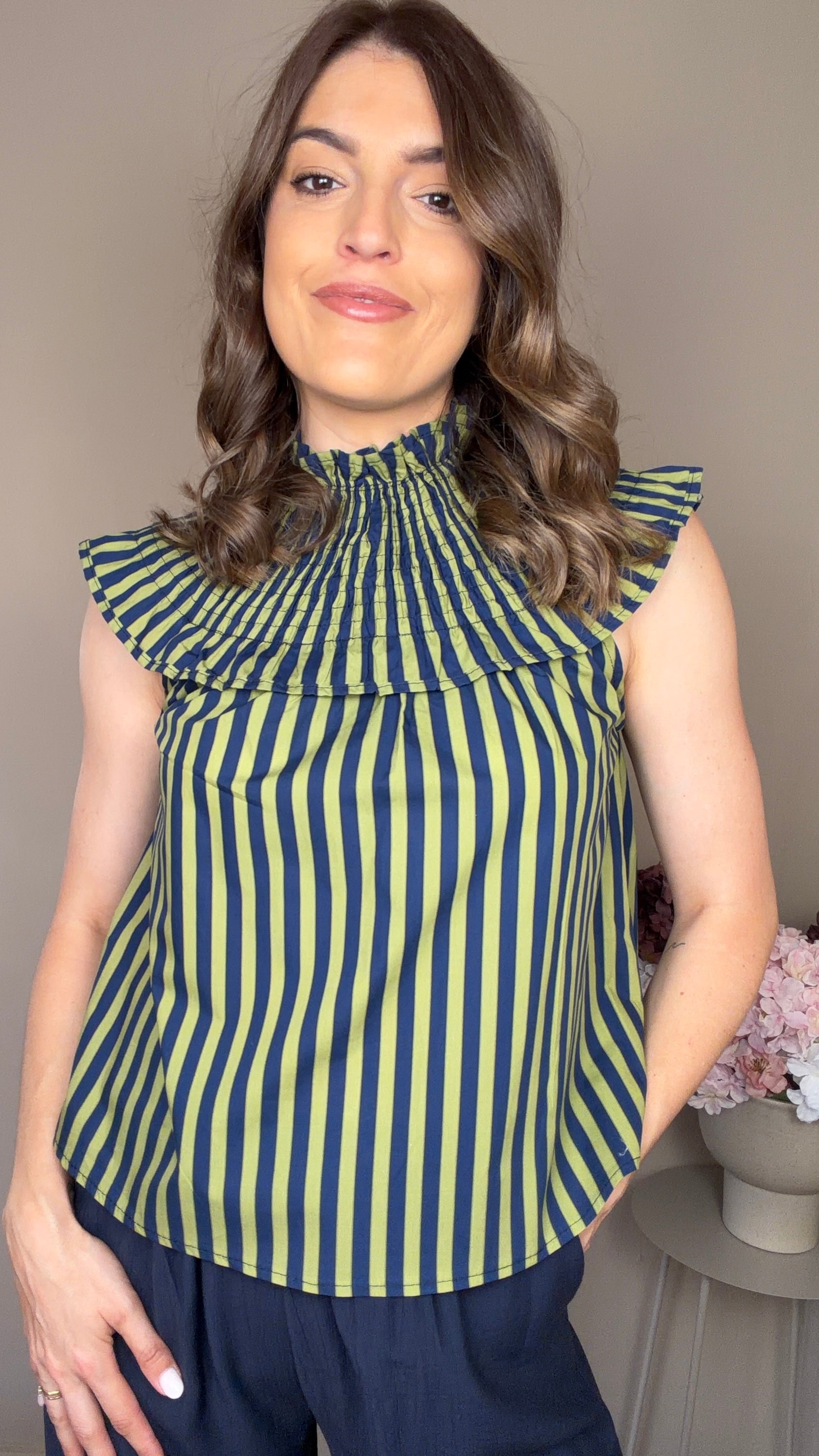 Blusa Picasso verde