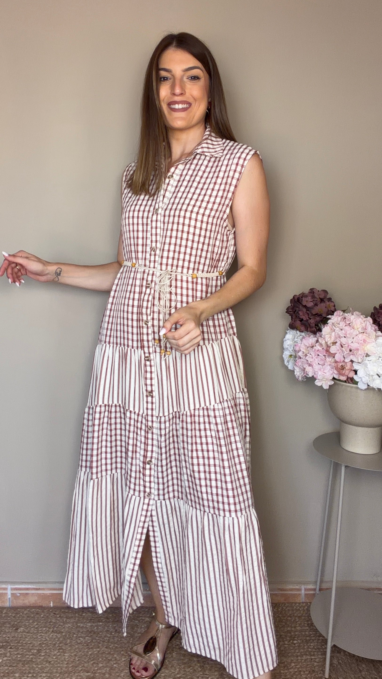 Vestido Kira rojo